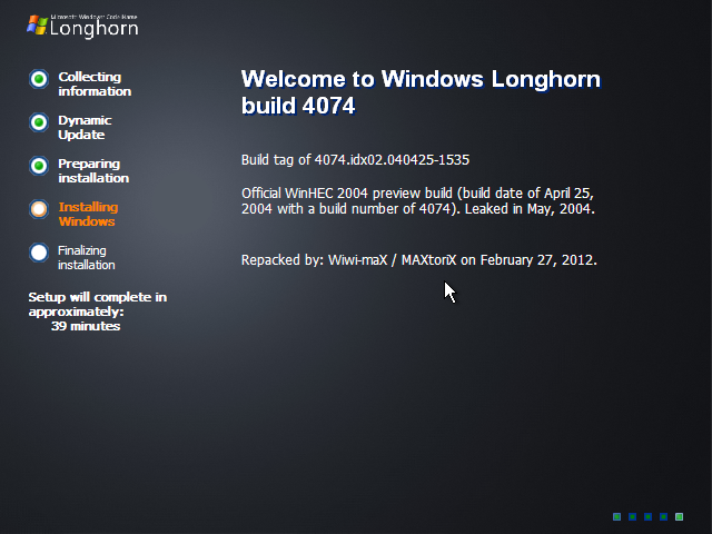 Windows Longhorn Build 4074 Iso Download